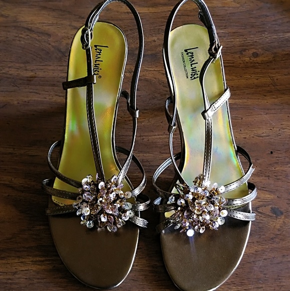 Lena Luisa Slingback Heels sz 7.5 - Picture 1 of 7